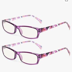 2 Pair Computer Glasses - Anti-blue glasses- Blue Light Blocking Reading…